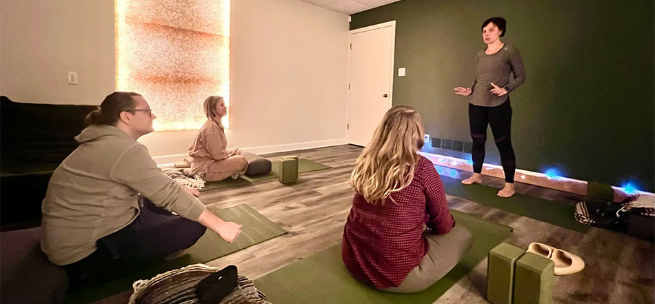 Semi - private yoga